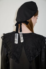 lace ribbon romantic beret