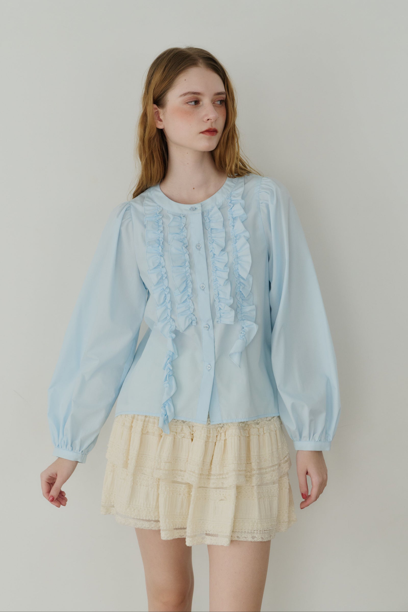 front frill blouse – idem