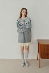 nordic knit cardigan