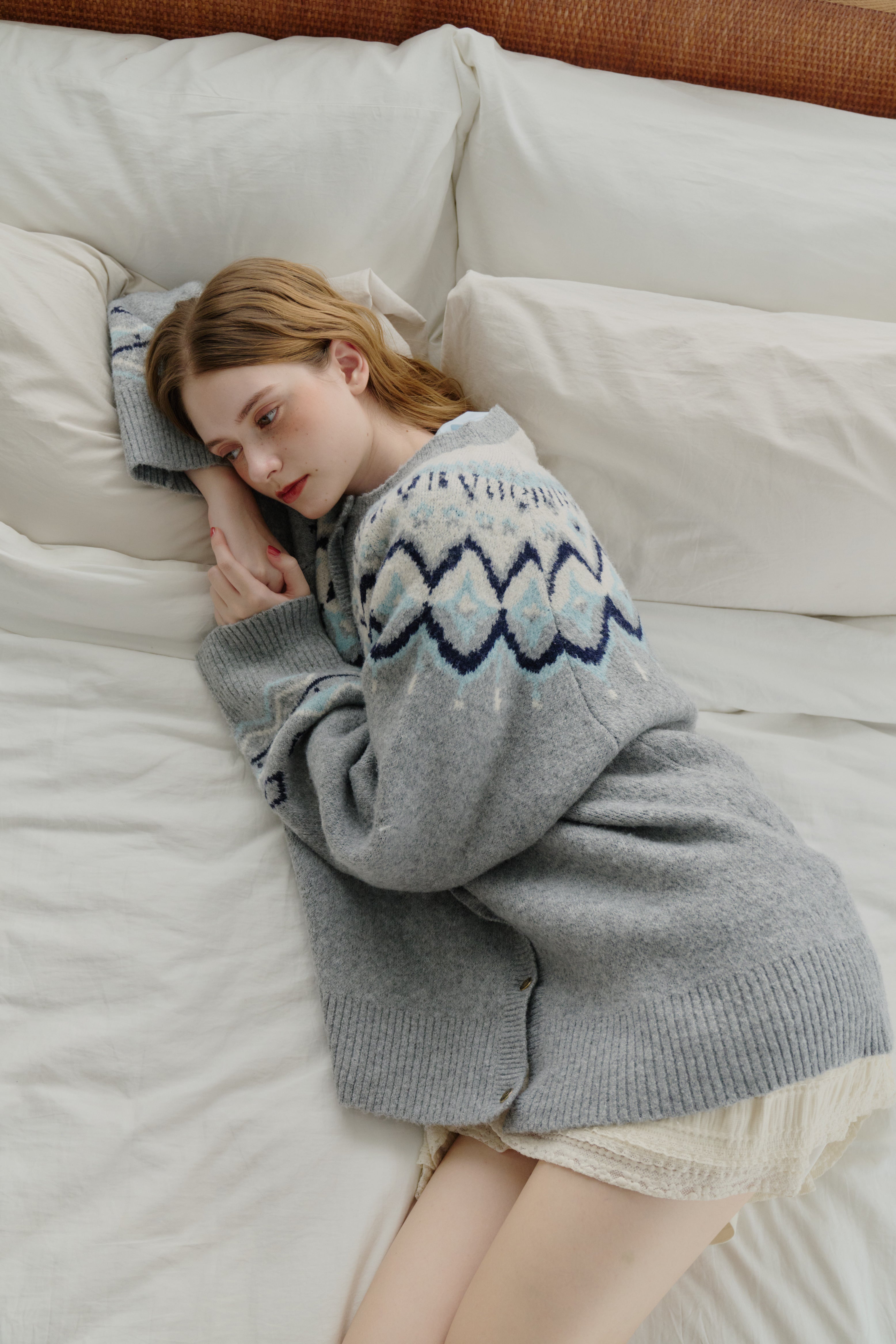 nordic knit cardigan