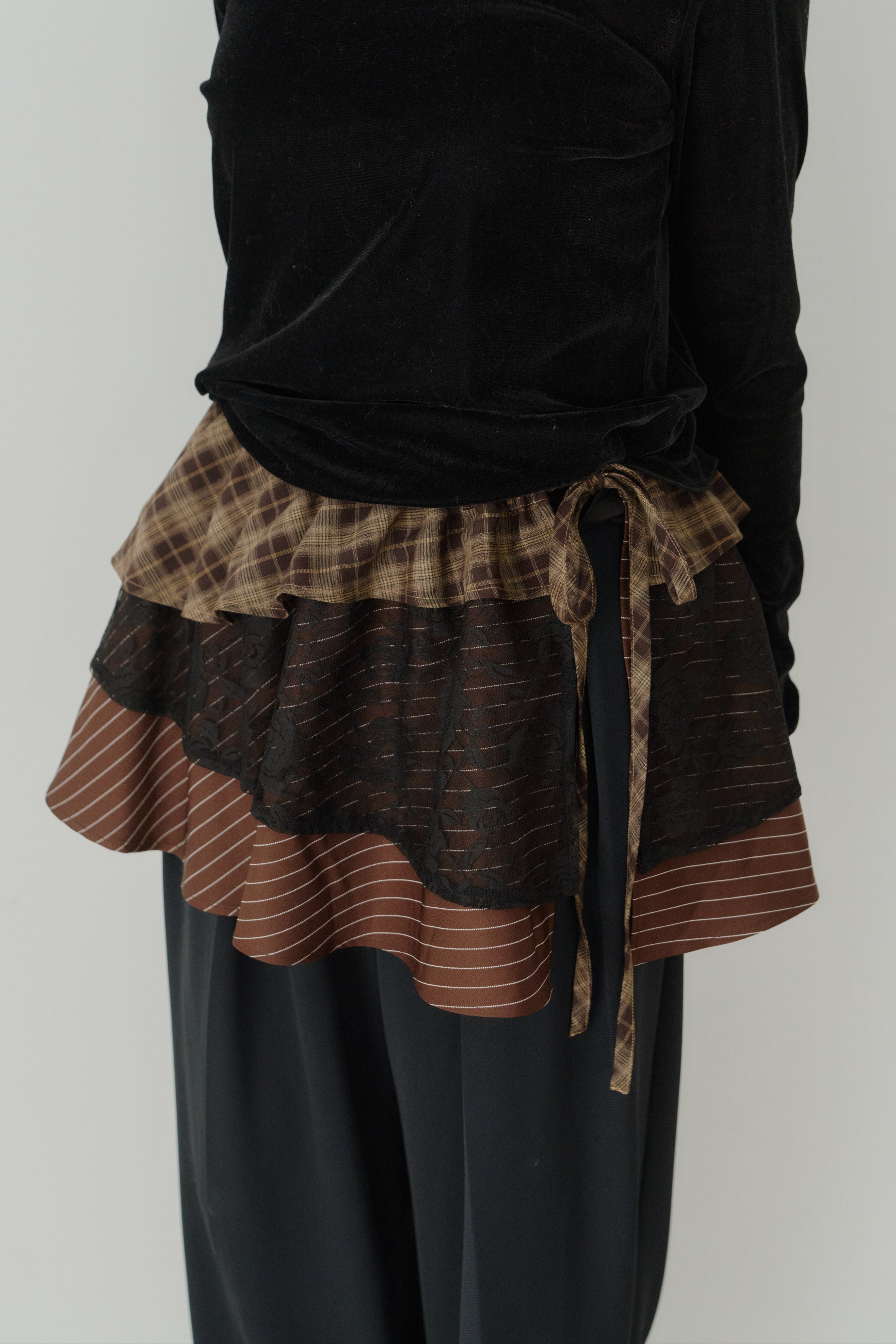 many ways multi wrap skirt ( New color )