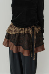 many ways multi wrap skirt ( New color )