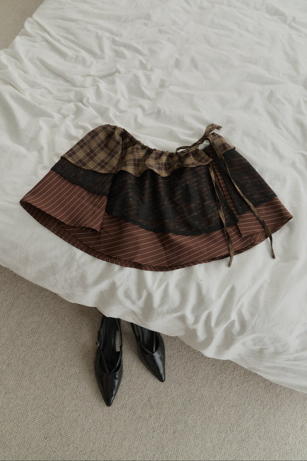 many ways multi wrap skirt