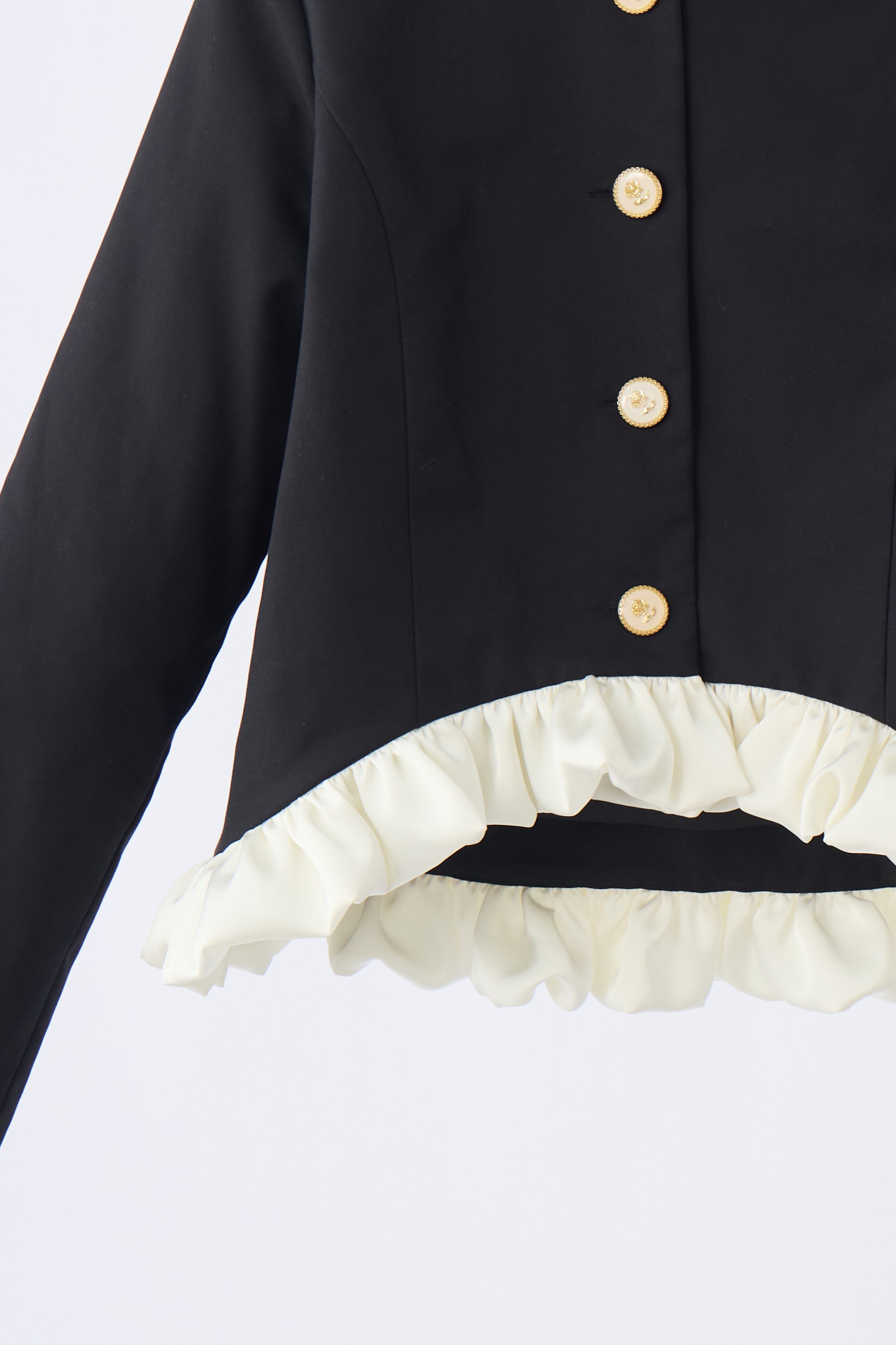 blooming frill jacket【セットアップ着用可能】