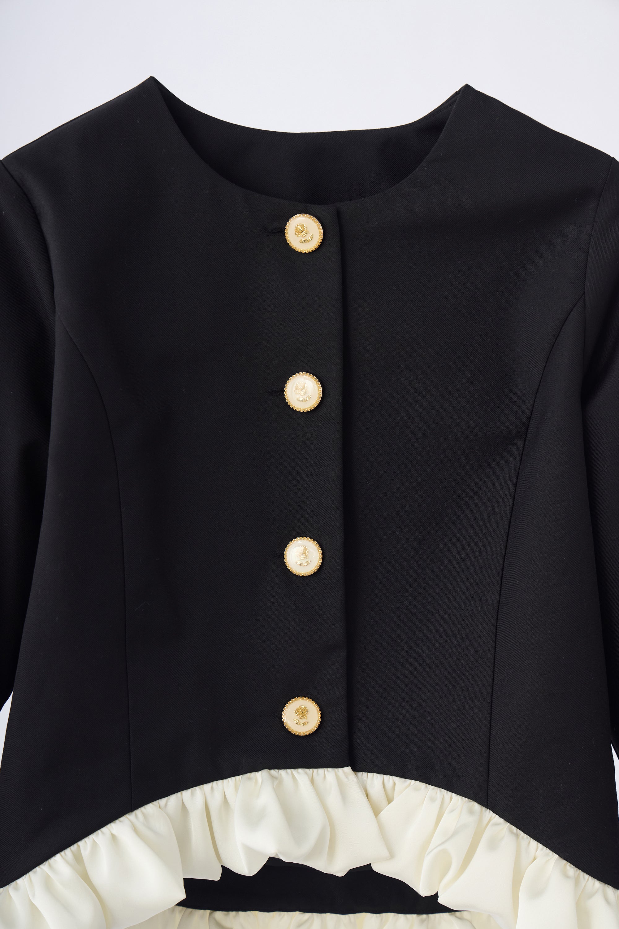 blooming frill jacket【セットアップ着用可能】