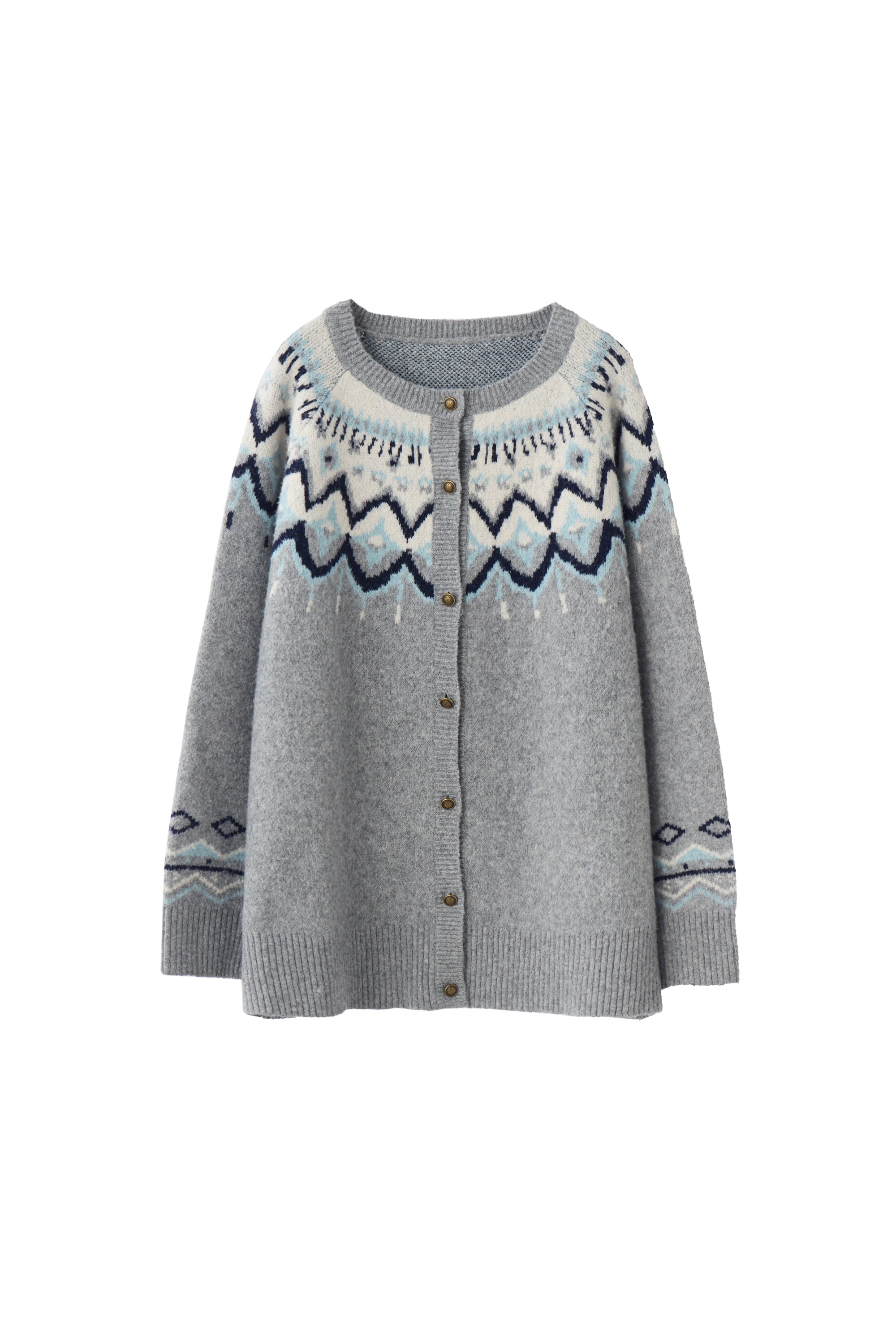 nordic knit cardigan