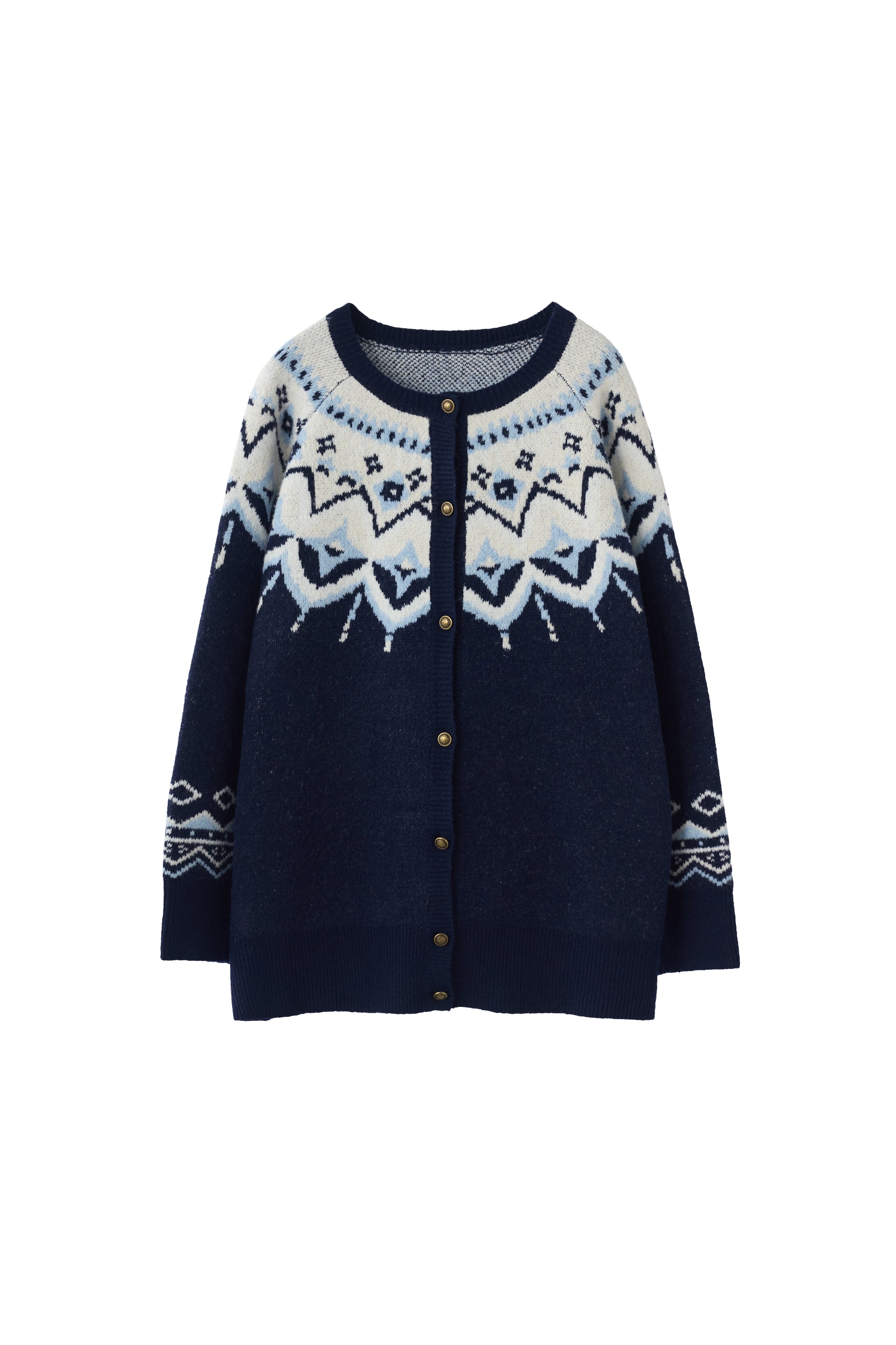 nordic knit cardigan