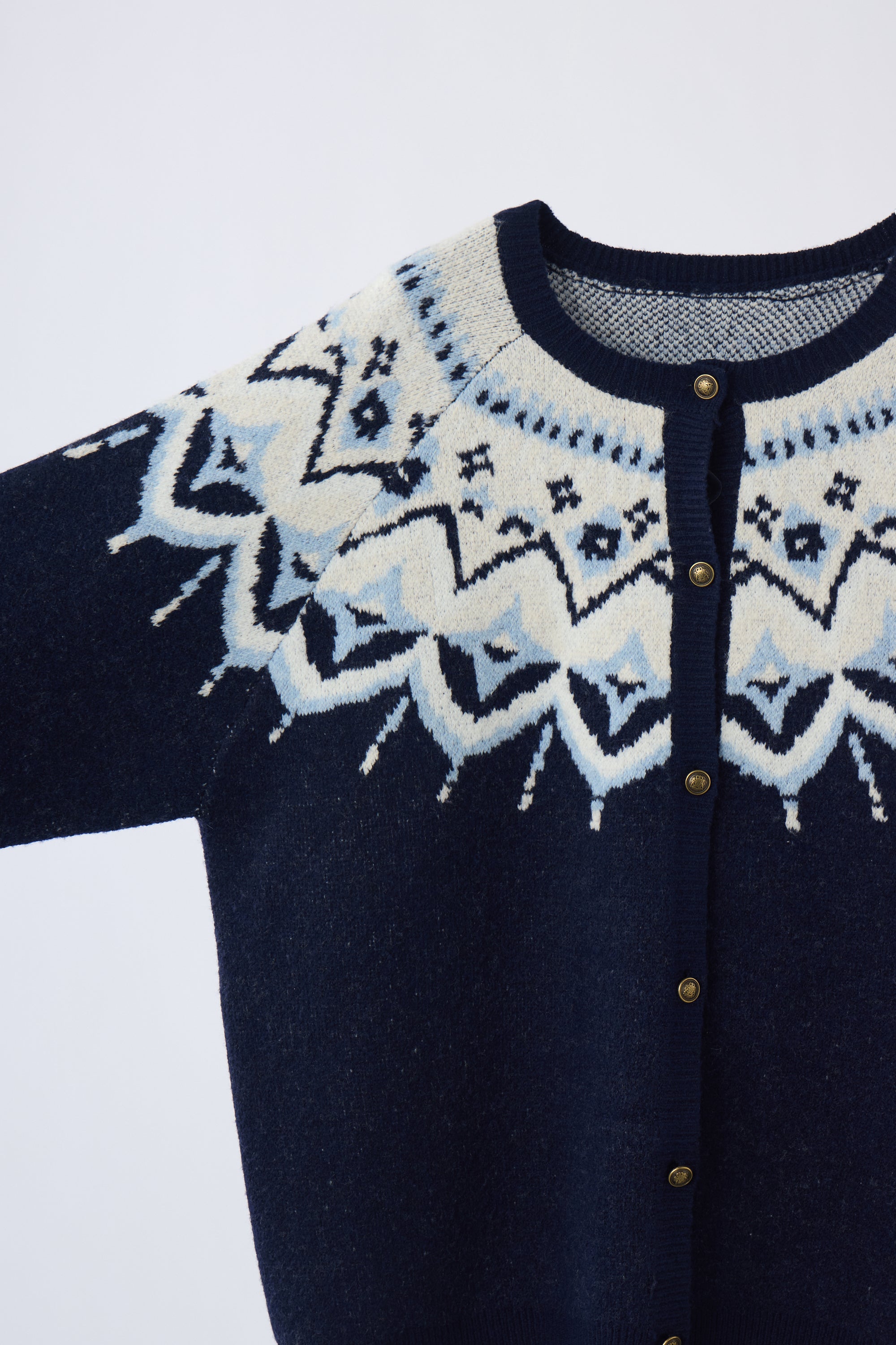 nordic knit cardigan