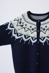 nordic knit cardigan