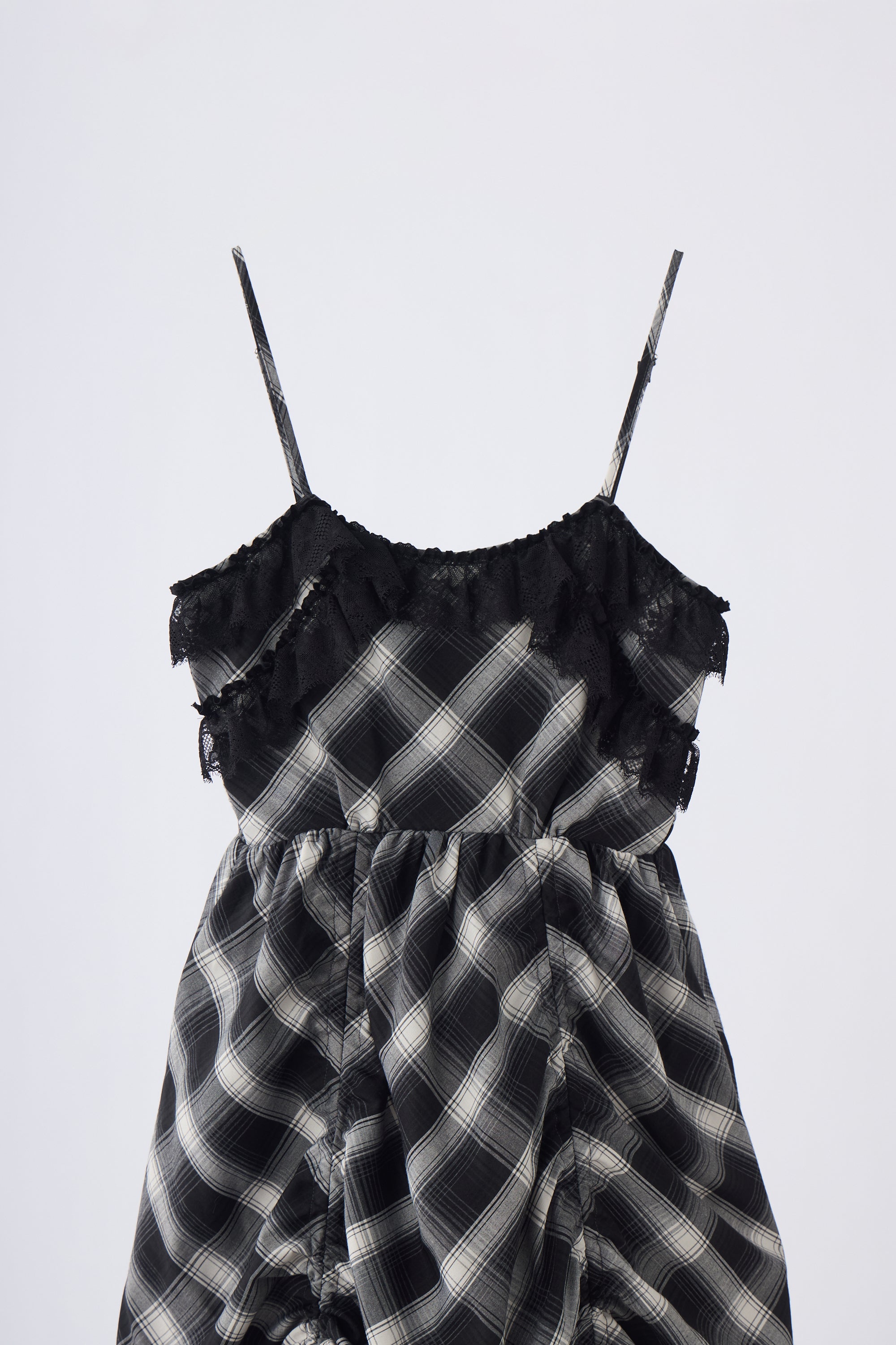 lace drawstring onepiece