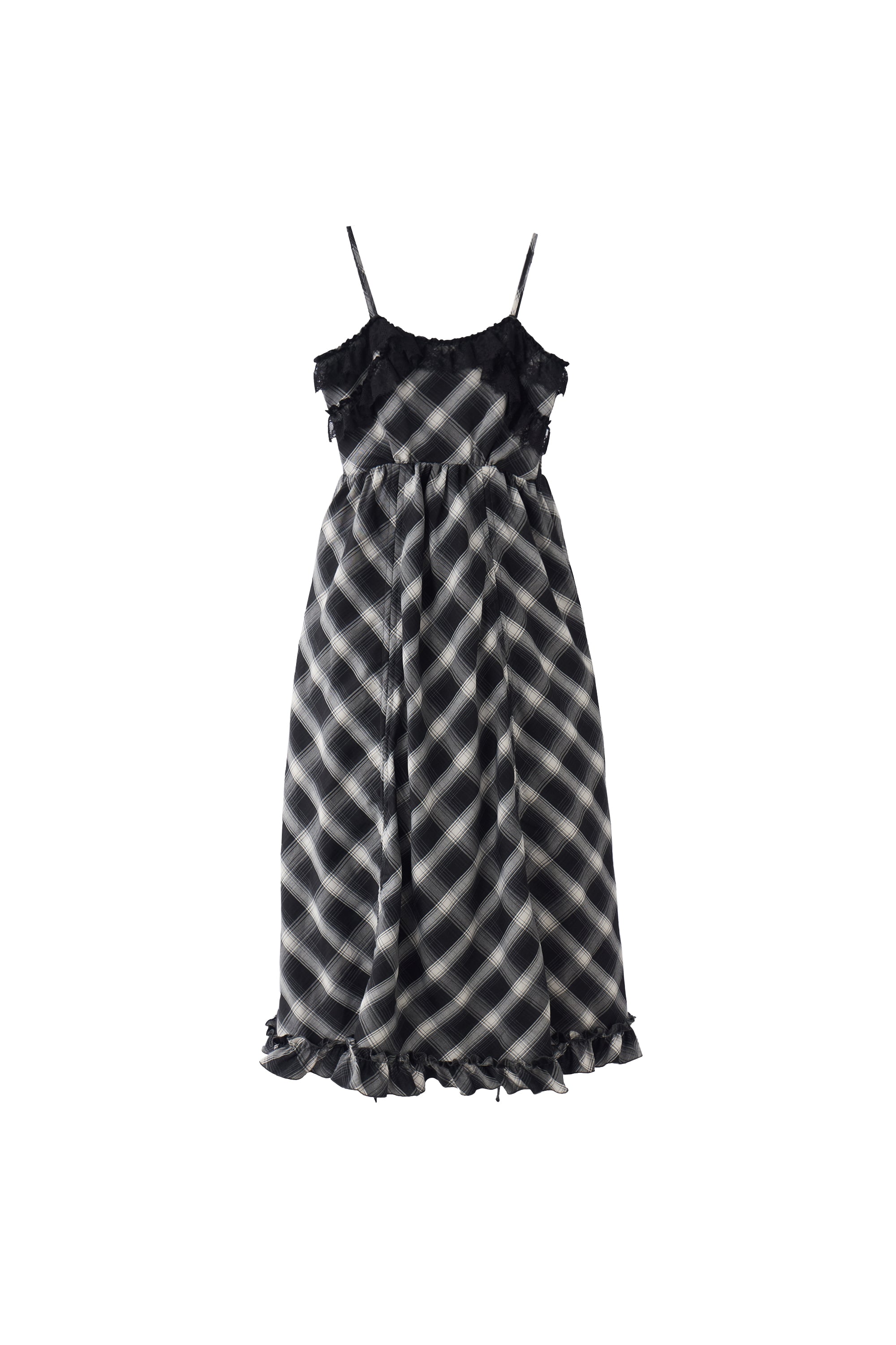 lace drawstring onepiece
