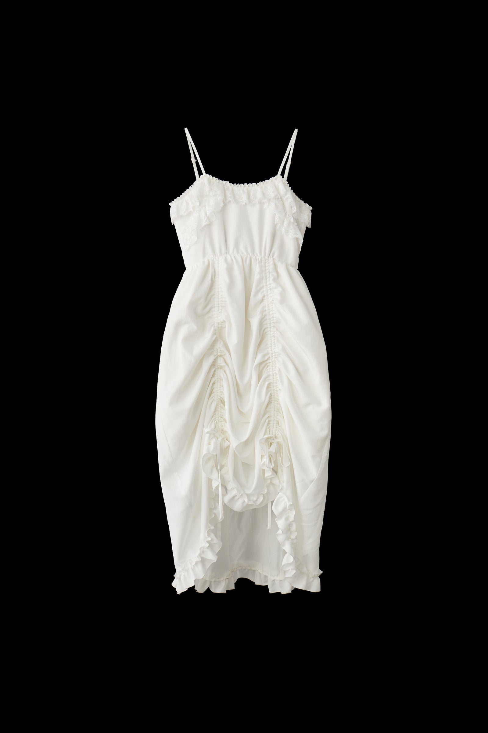 lace drawstring onepiece – idem