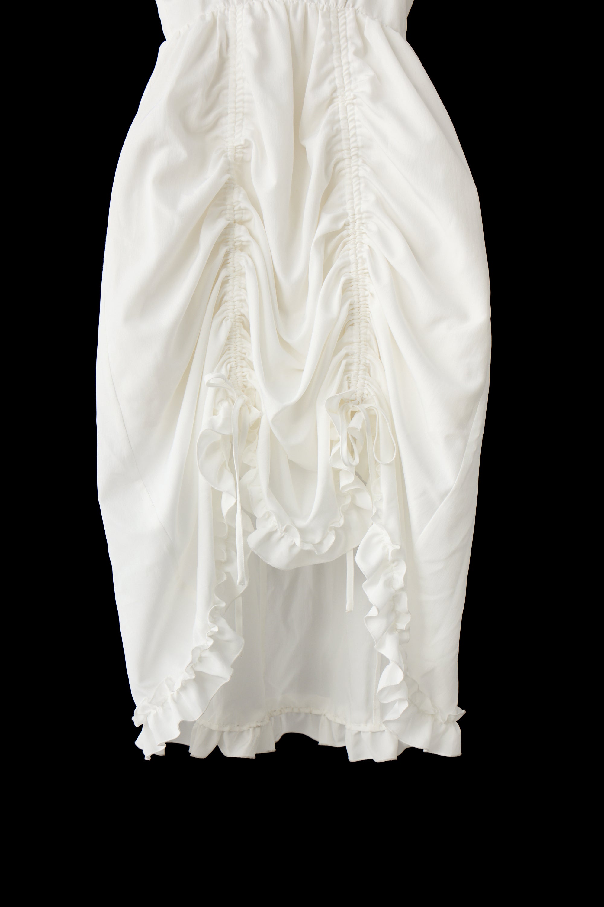 lace drawstring onepiece