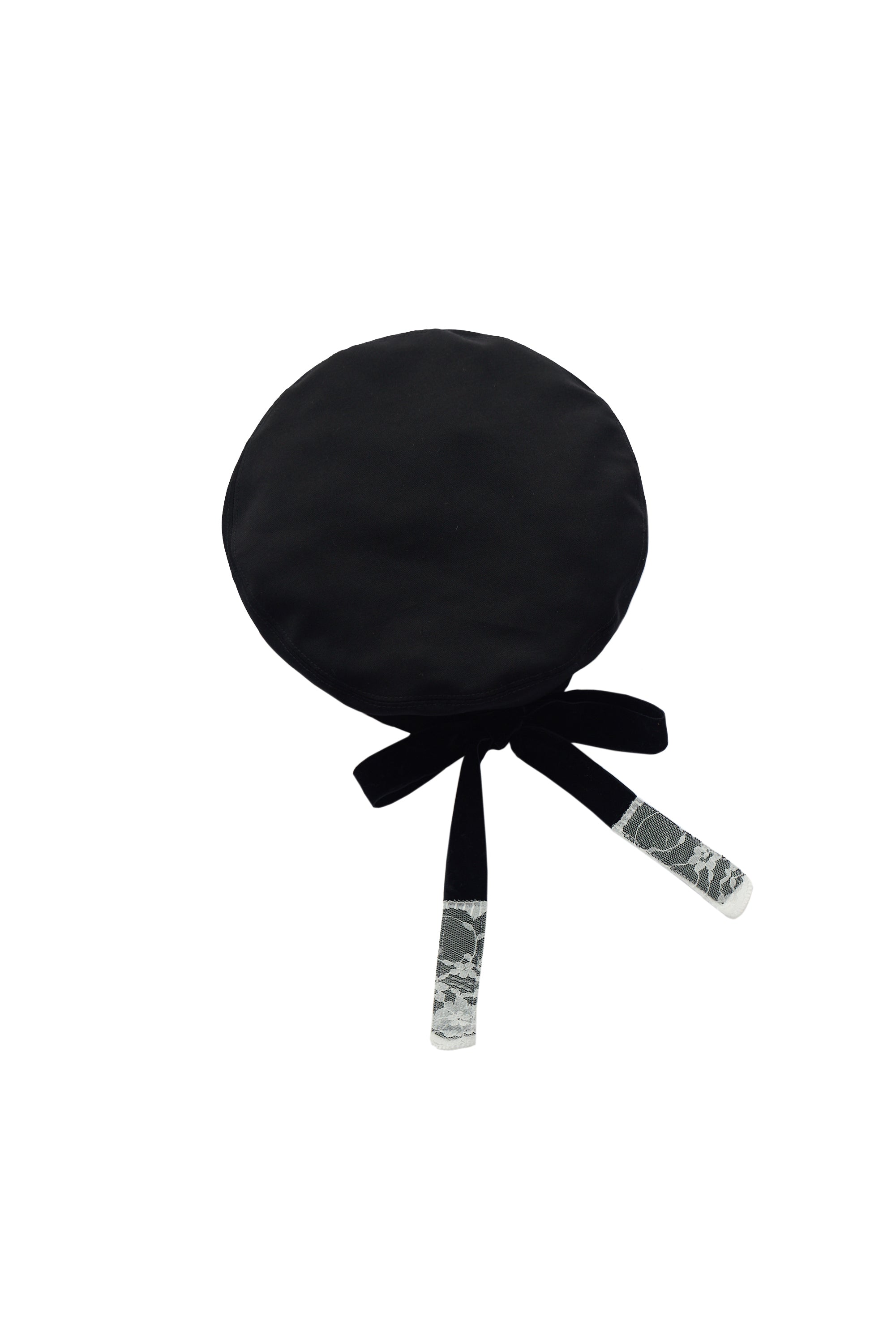 lace ribbon romantic beret