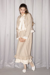 blooming frill long skirt【セットアップ着用可能】