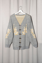 flower china cardigan