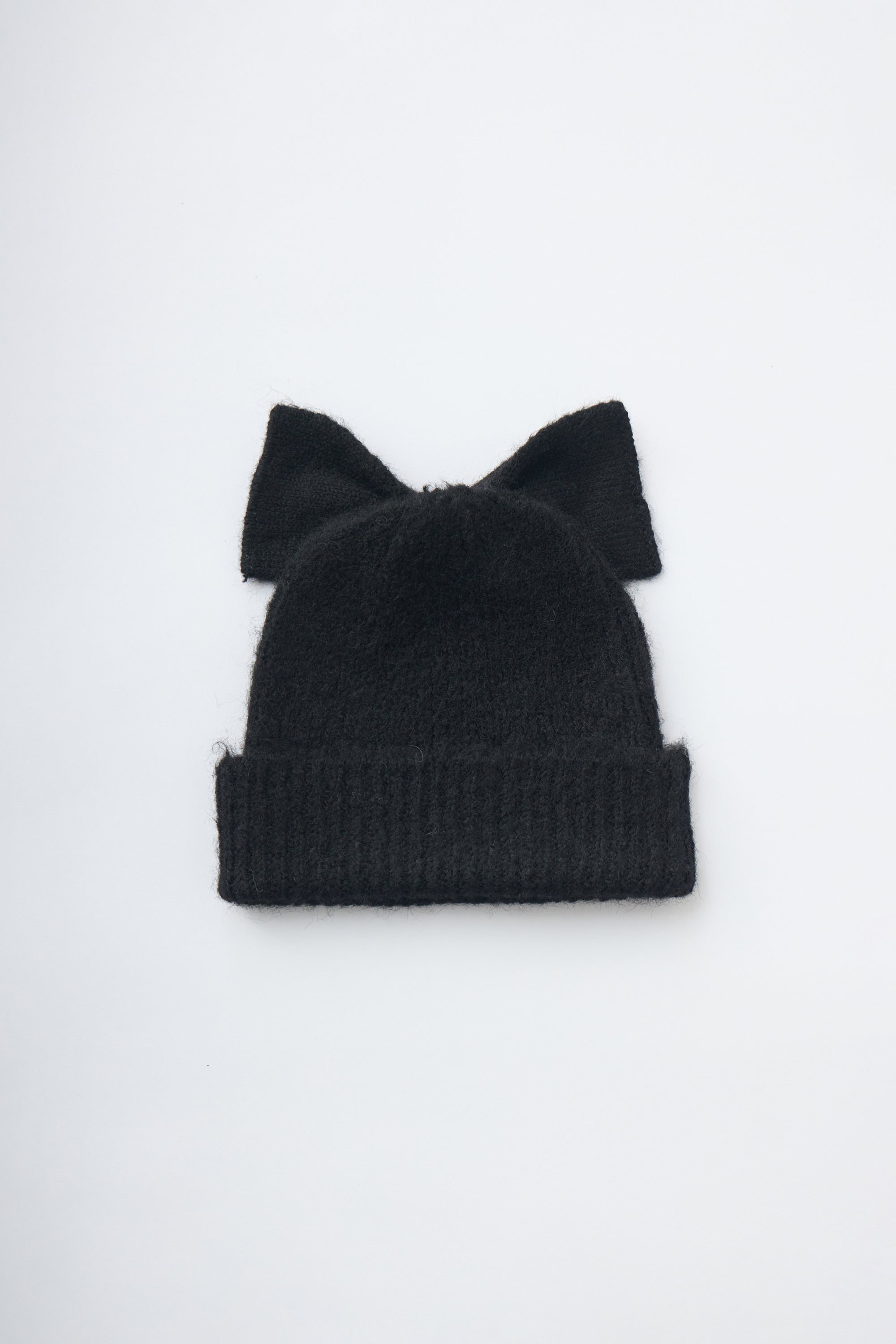 ribbon knit beanie