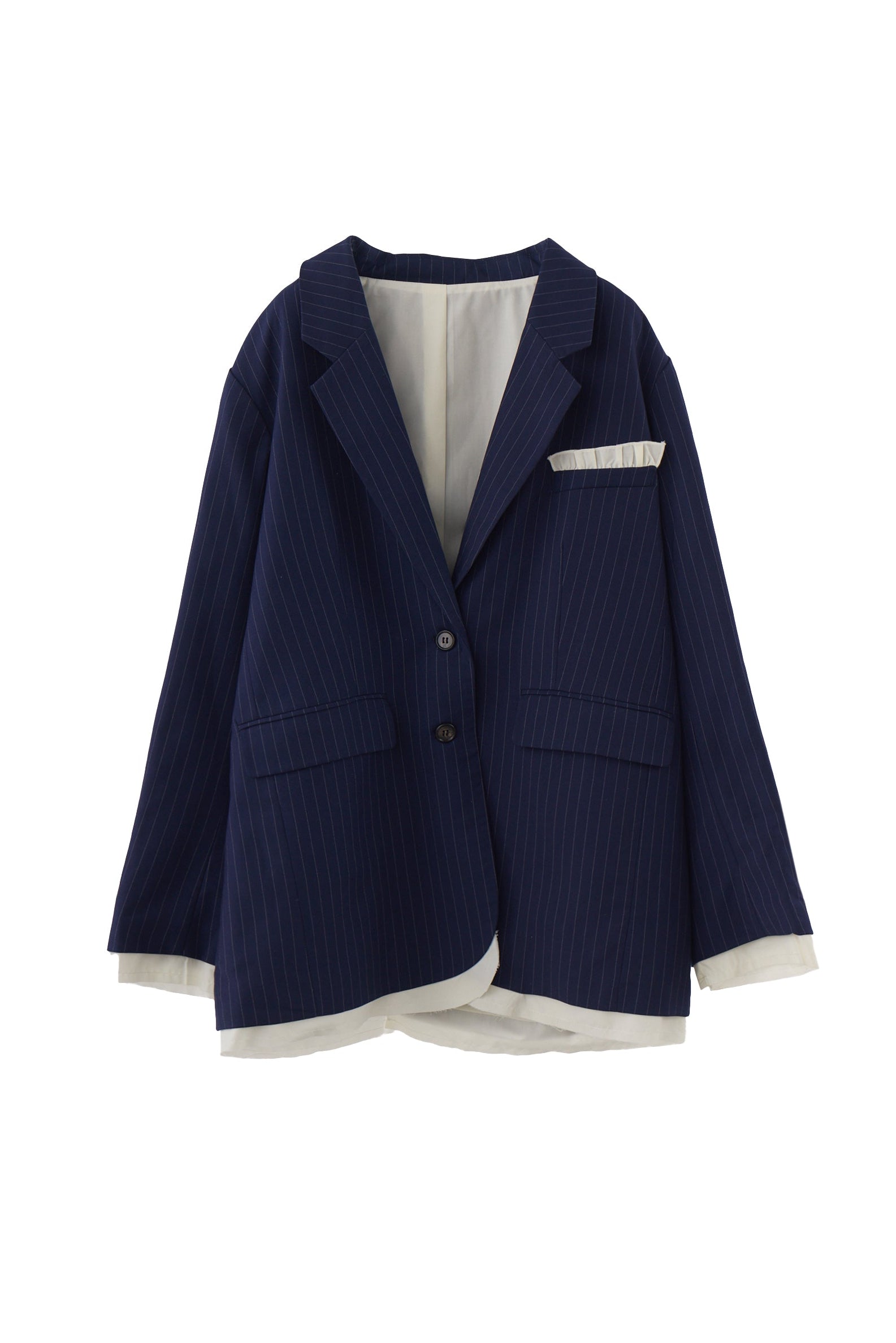 oversized layered jacket ( NEW COLOR )