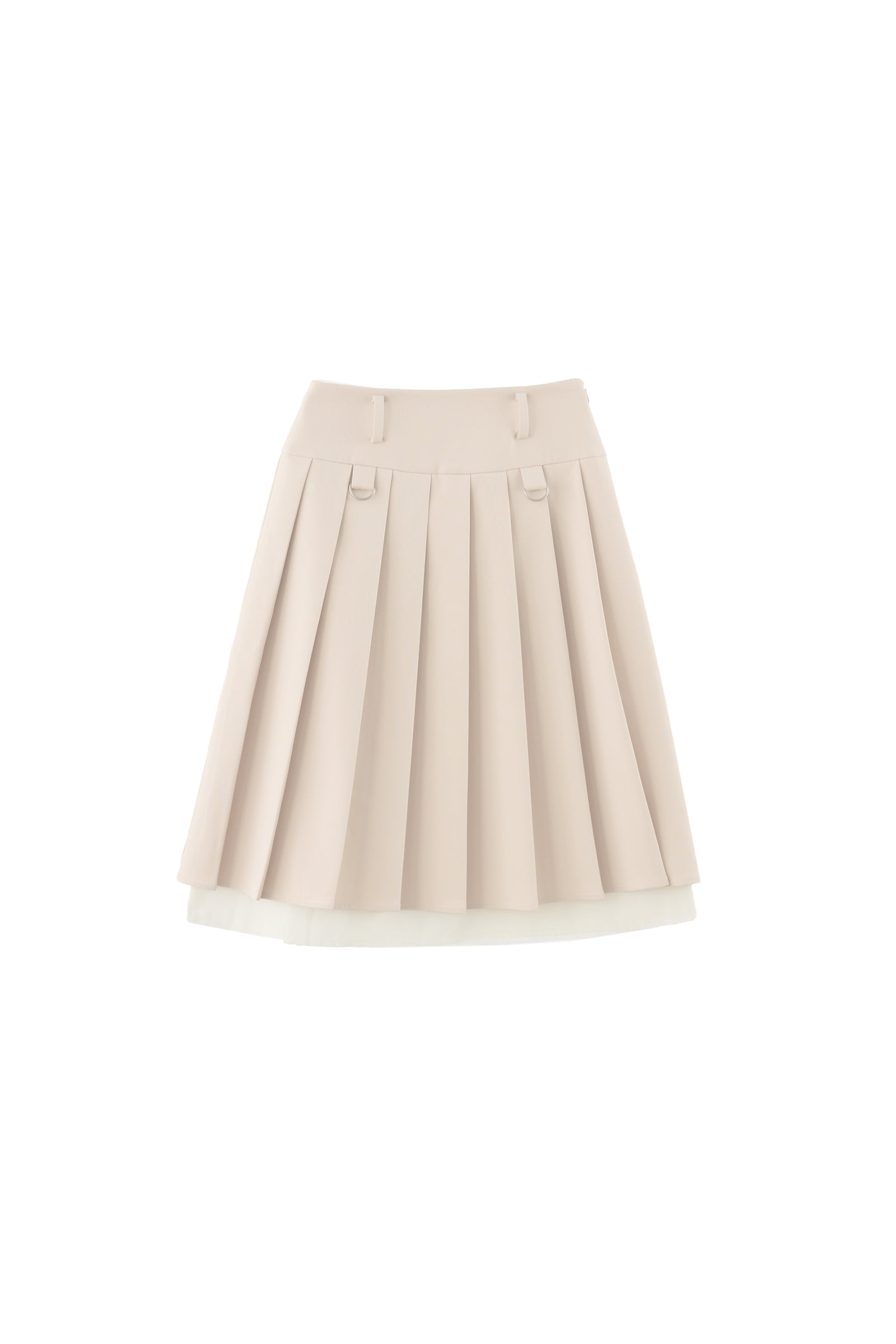 layered medium pleats skirt (NEW COLOR) – idem