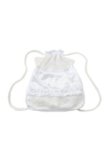 lace frill knapsack