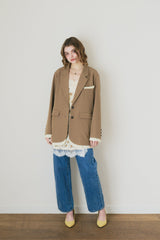 oversized layered jacket