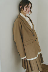 oversized layered jacket