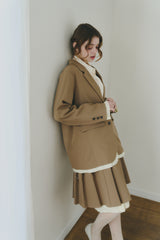oversized layered jacket