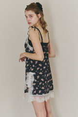 sensual satin cami onepiece