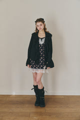 ruffle collared blouse