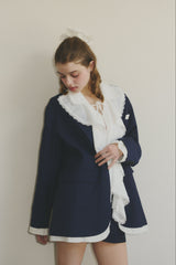 oversized layered jacket