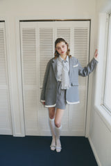 oversized layered jacket