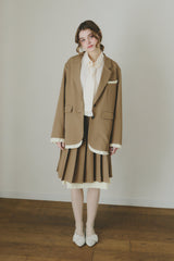 oversized layered jacket ( NEW COLOR )