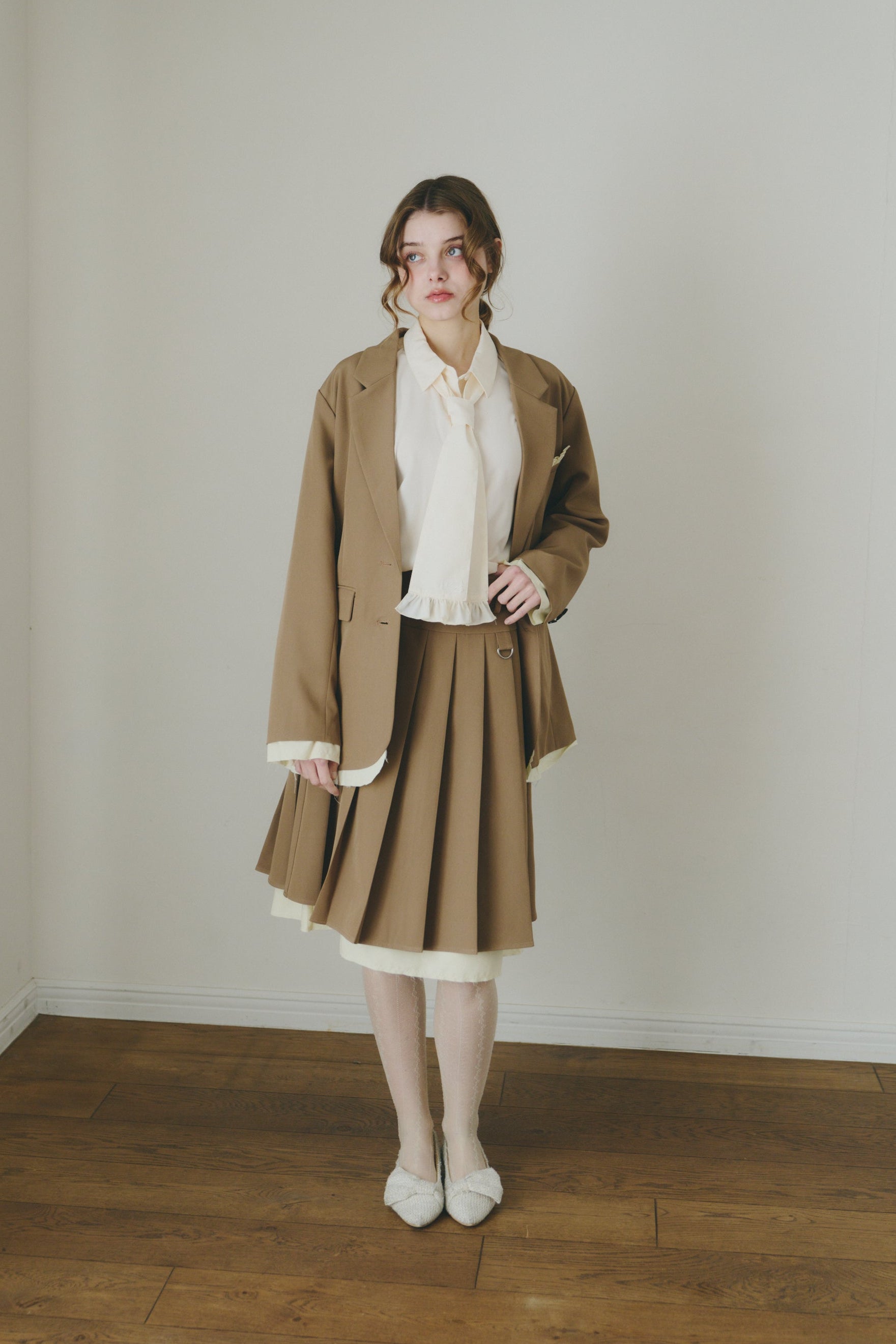 oversized layered jacket ( NEW COLOR )