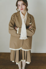 oversized layered jacket ( NEW COLOR )