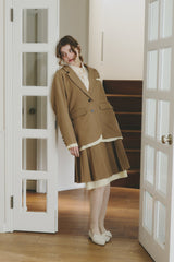 oversized layered jacket ( NEW COLOR )