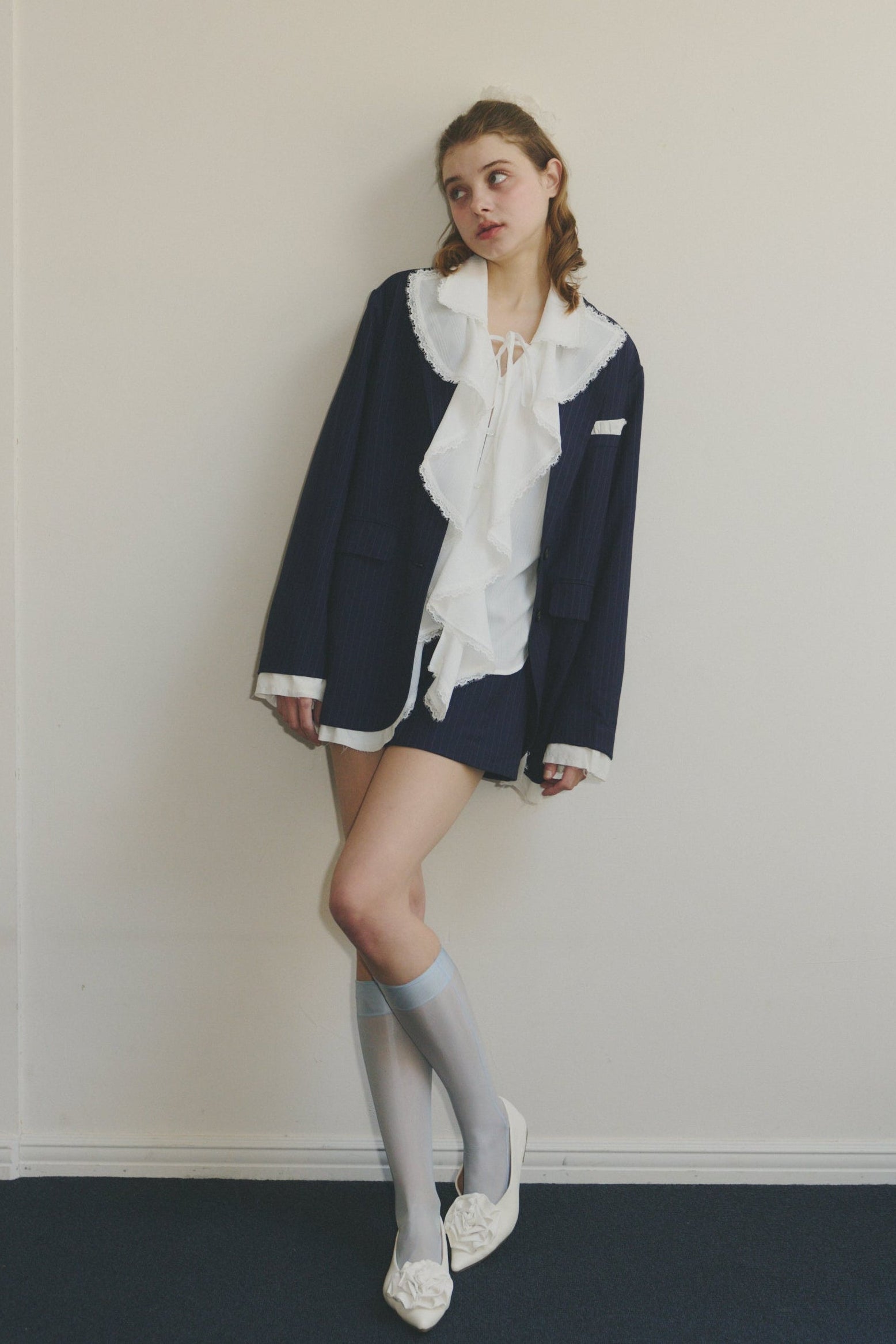 oversized layered jacket ( NEW COLOR )