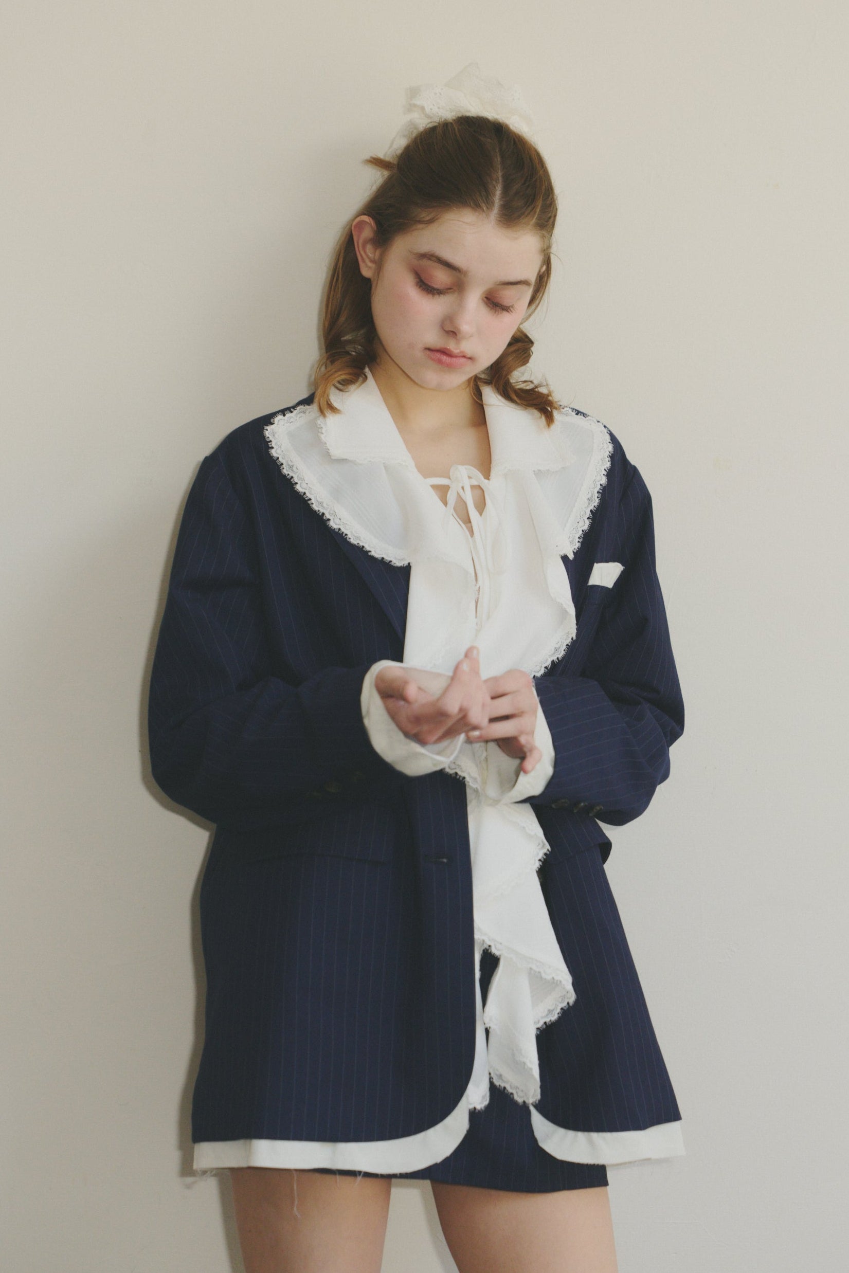 oversized layered jacket ( NEW COLOR )