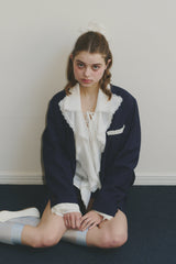 oversized layered jacket ( NEW COLOR )