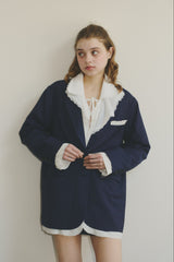 oversized layered jacket ( NEW COLOR )