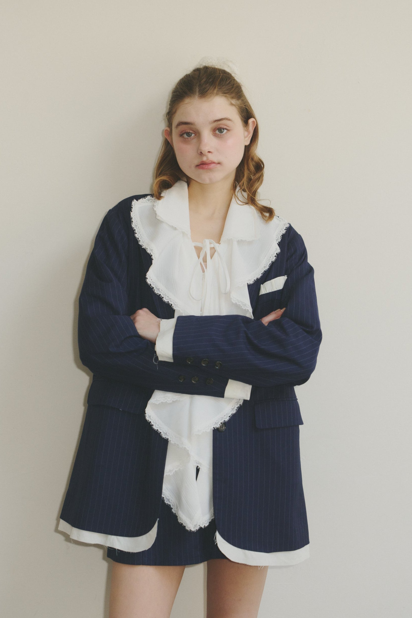 oversized layered jacket ( NEW COLOR )