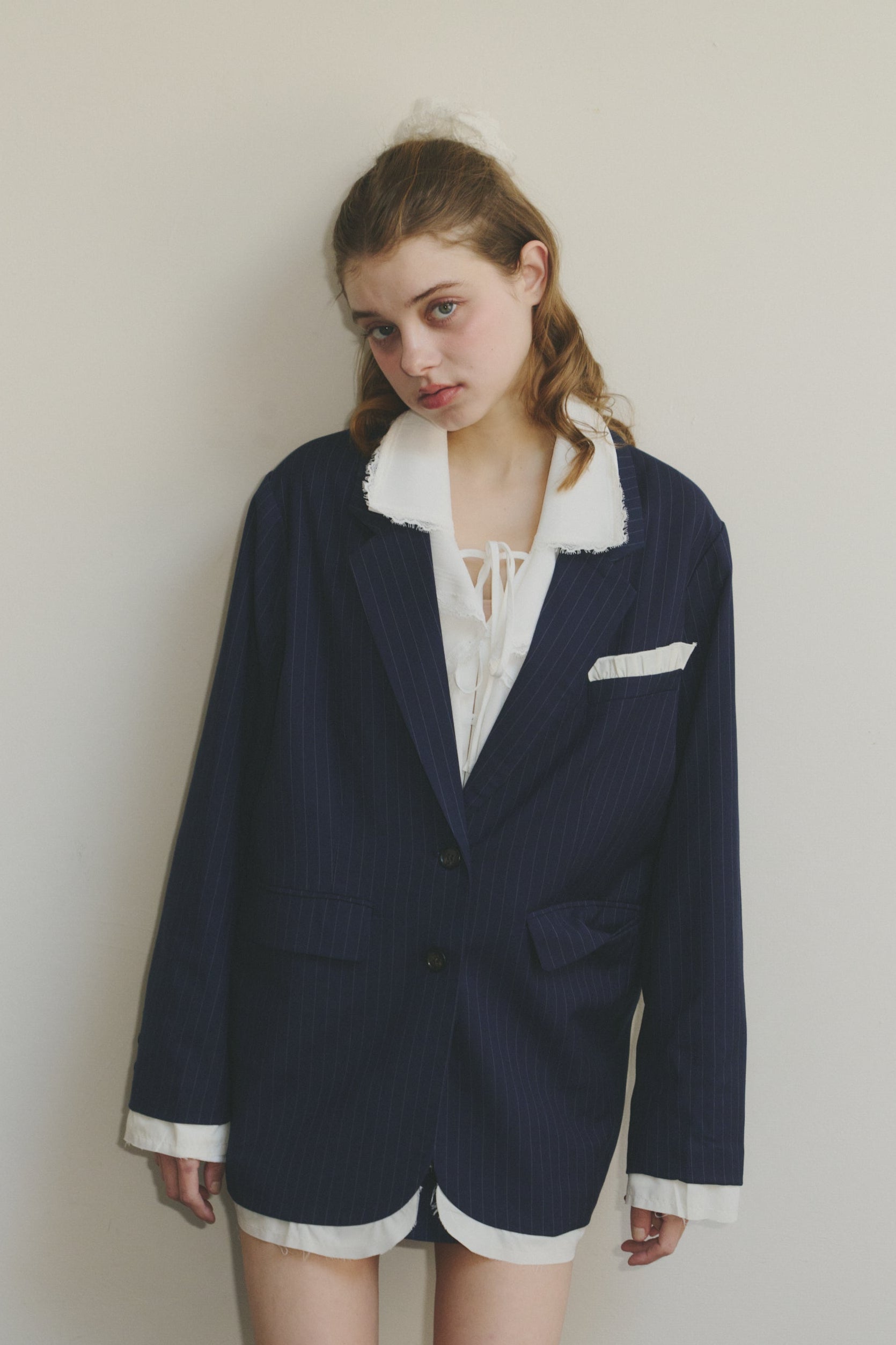 oversized layered jacket ( NEW COLOR )