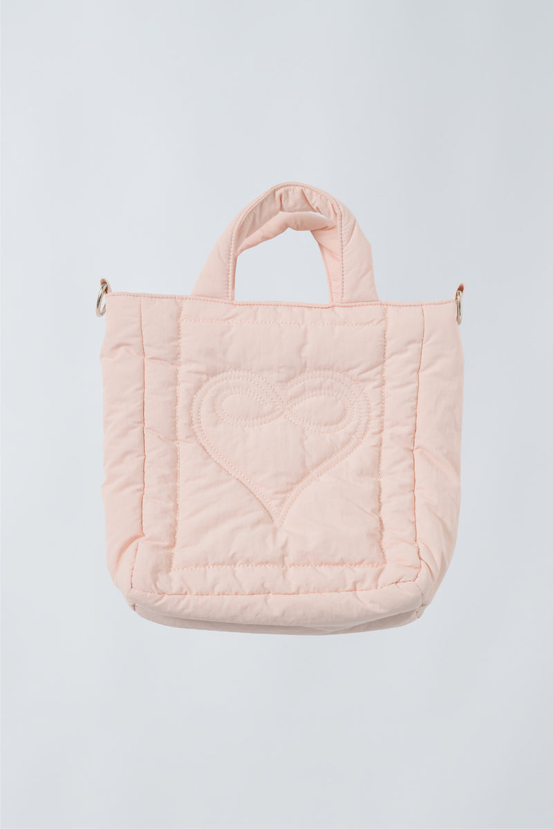 padded heart bag