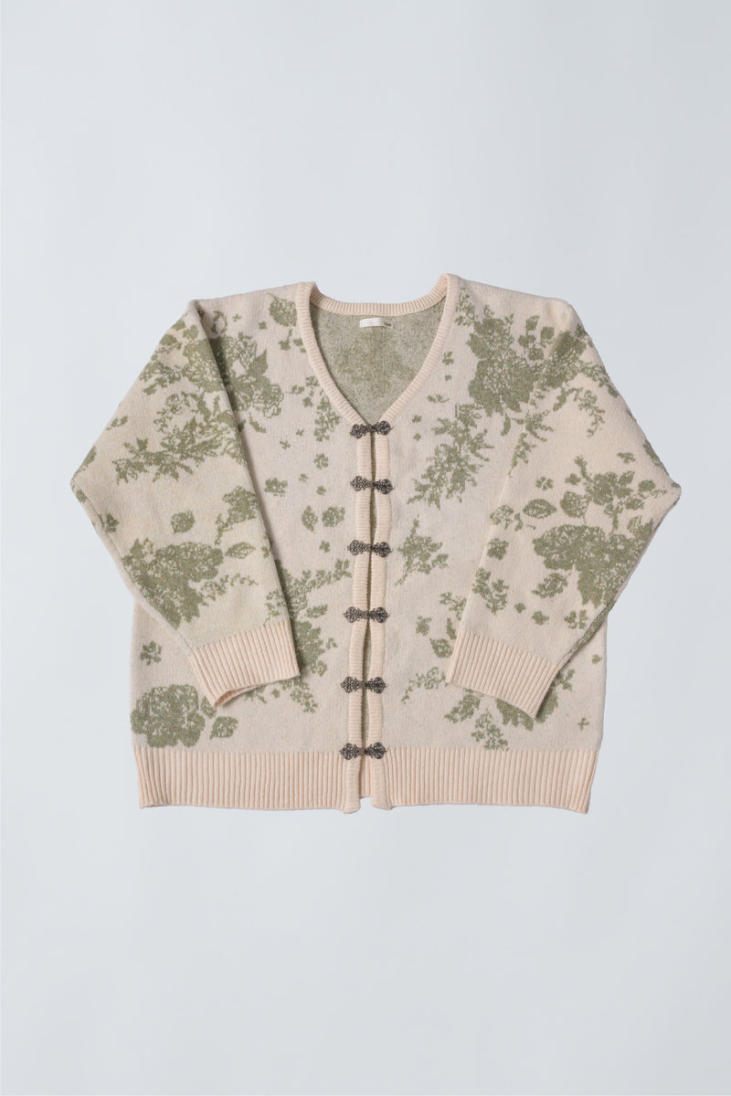 flower china cardigan