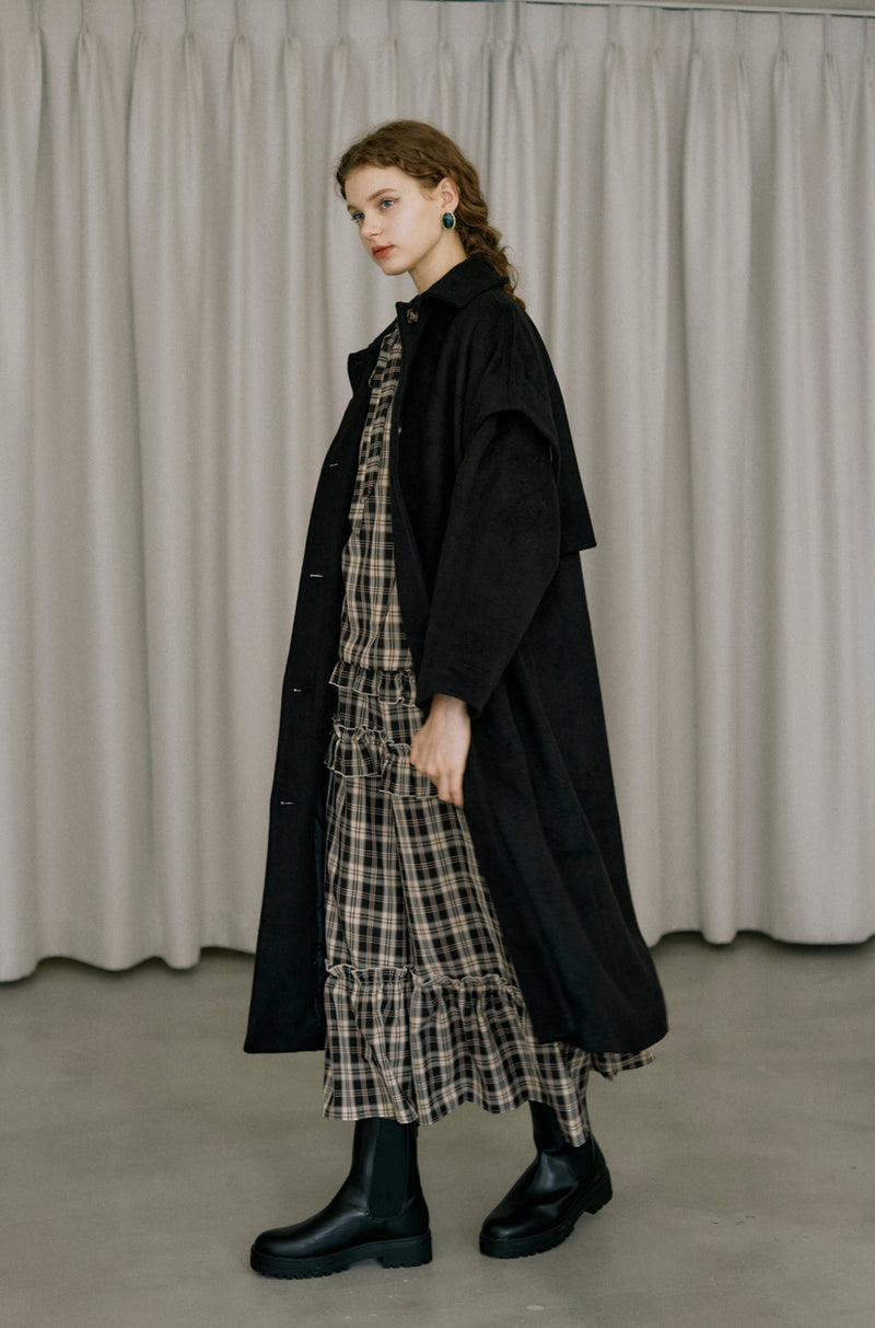 idem 2way long wool coat - ロングコート