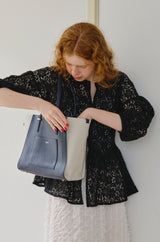 2way bicolor classy bag