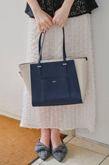 2way bicolor classy bag