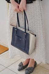 2way bicolor classy bag