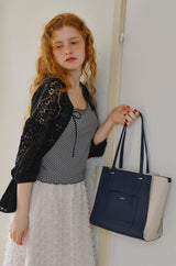 2way bicolor classy bag