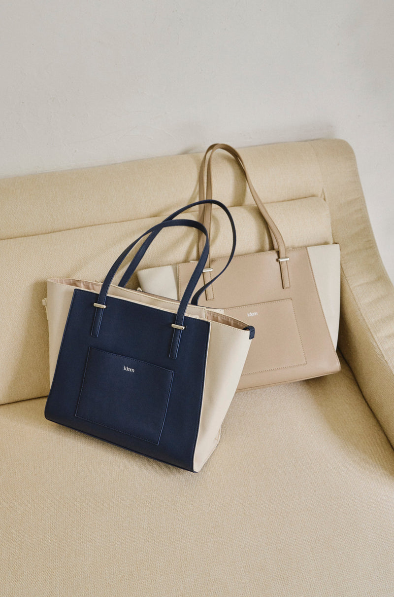 2way bicolor classy bag