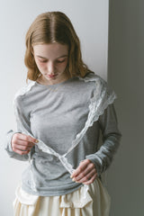 idem big lace scarf